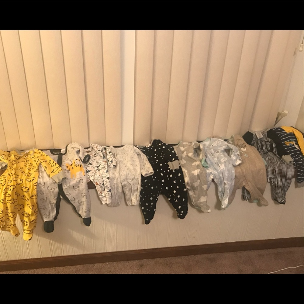 ❌SOLD❌Baby boy sleepers
